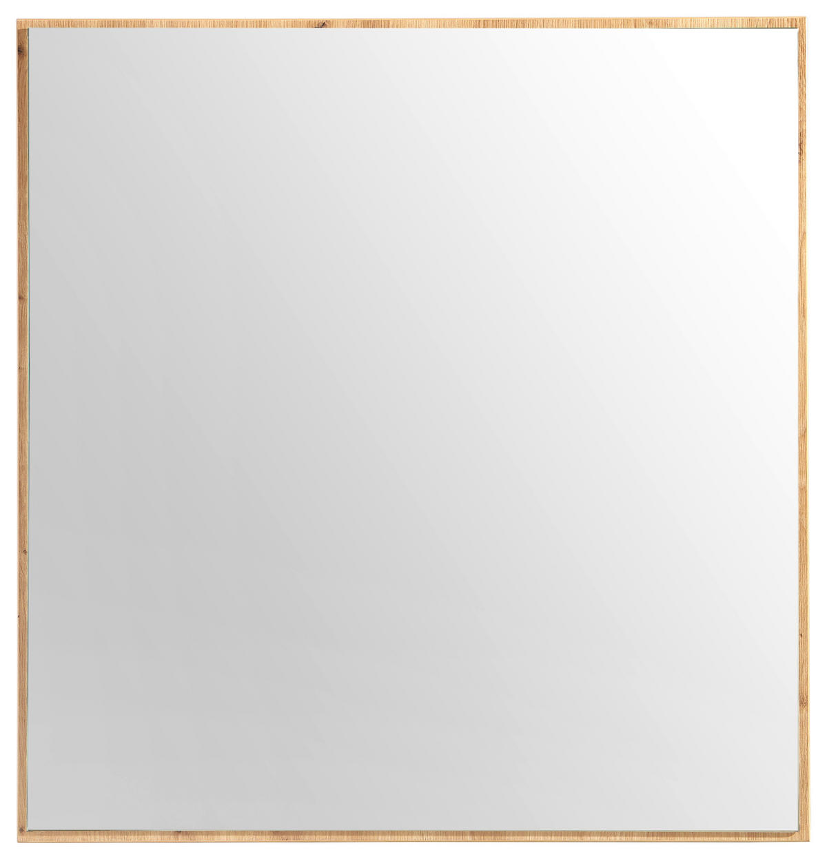 WANDSPIEGEL 75/78/1,9 cm    in rechteckig  - Eiche Artisan, KONVENTIONELL, Glas/Holzwerkstoff (75/78/1,9cm) - Carryhome