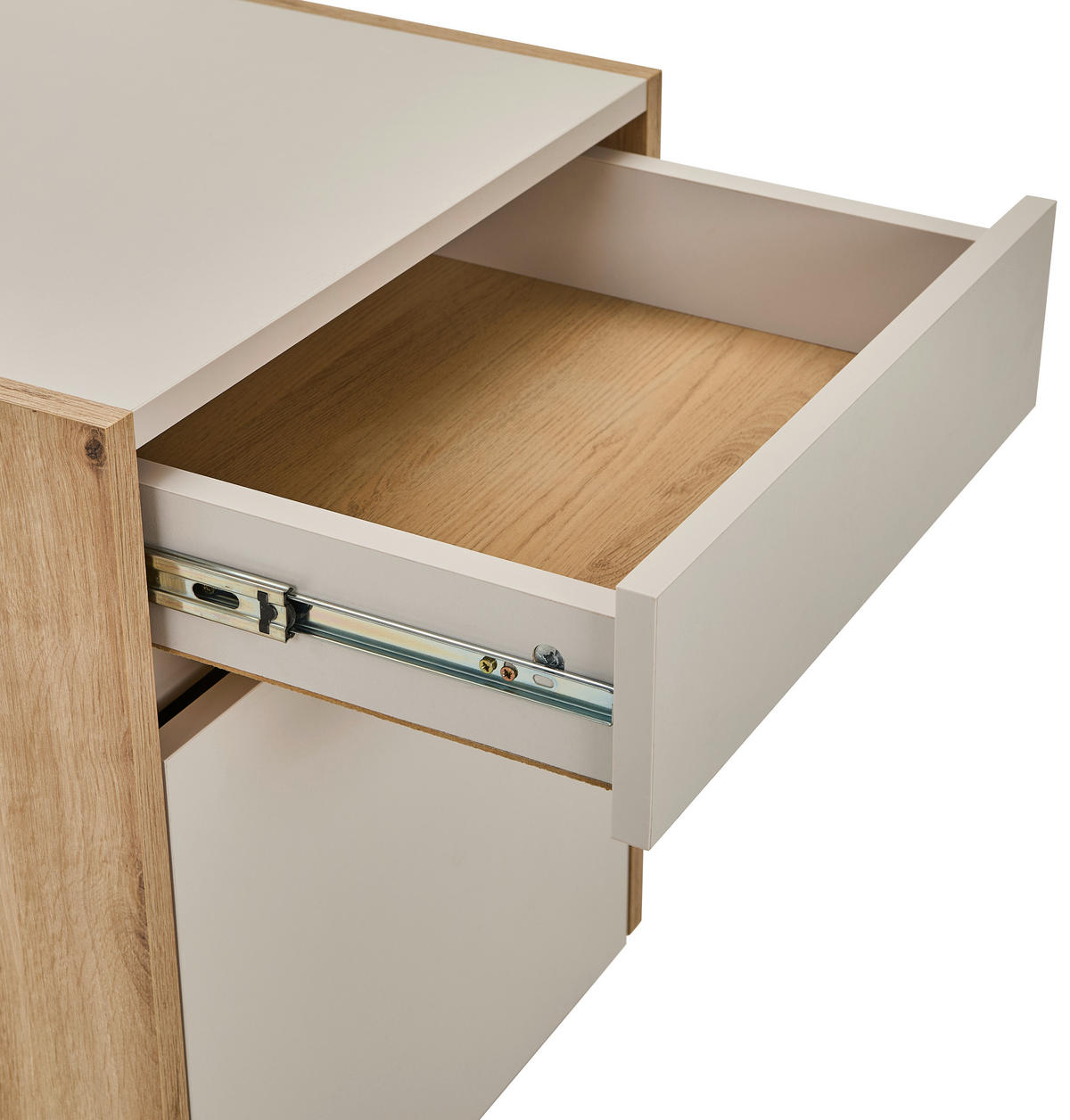 ANSTELLCONTAINER Kaschmir, Eiche Artisan  - Kaschmir/Eiche Artisan, KONVENTIONELL, Holzwerkstoff (50/64,5/52cm) - Novel