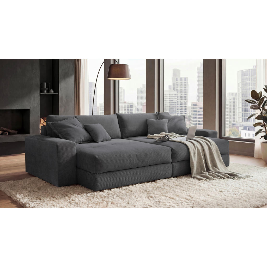 Livetastic VEĽKÁ POHOVKA, textil, antracitová