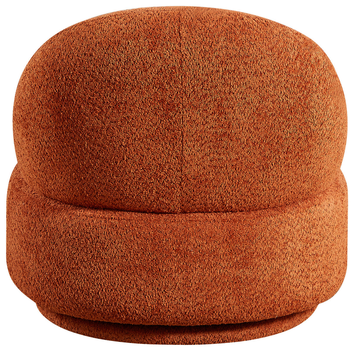 SESSEL in Bouclé Rostfarben  - Rostfarben, Design, Holz/Textil (76/74/82cm) - Carryhome