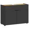 WASCHBECKENUNTERSCHRANK 80/60/34 cm  - Eichefarben/Graphitfarben, MODERN, Holzwerkstoff/Kunststoff (80/60/34cm) - Germania