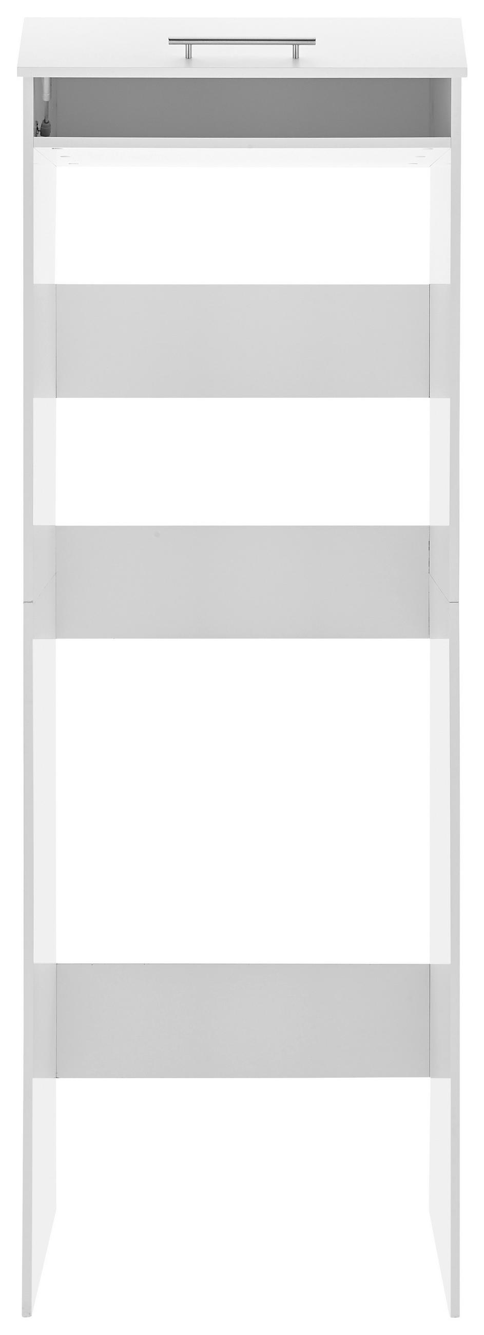 MIESTNOSŤ NA DOMÁCE PRÁCE - biela, Konventionell, kompozitné drevo (117/200/67,6cm) - Respekta