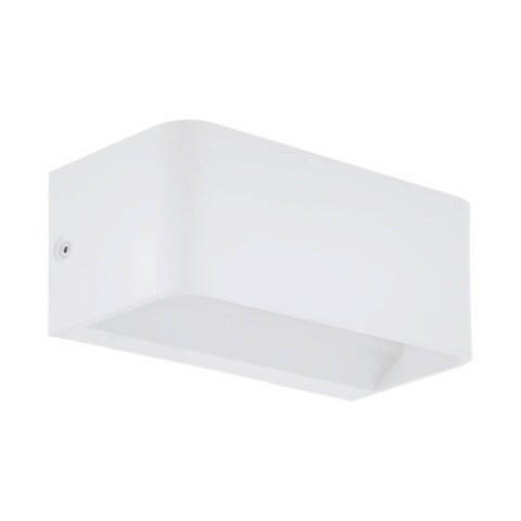 ZIDNA LED LAMPA Sania 4  - bela, Osnovno, metal (10.5/22.5/10cm)
