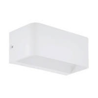 ZIDNA LED LAMPA Sania 4  - bela, Osnovno, metal (10.5/22.5/10cm)