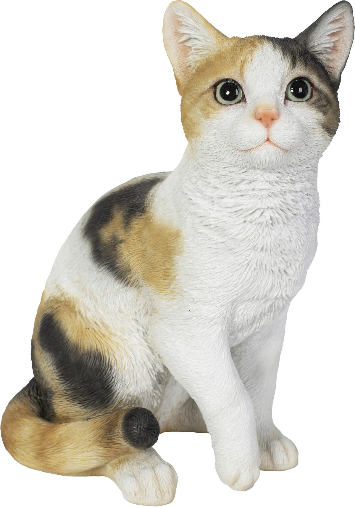 DÍSZ MACSKA - sárga/fekete, Lifestyle, műanyag (25/30,5/17cm)