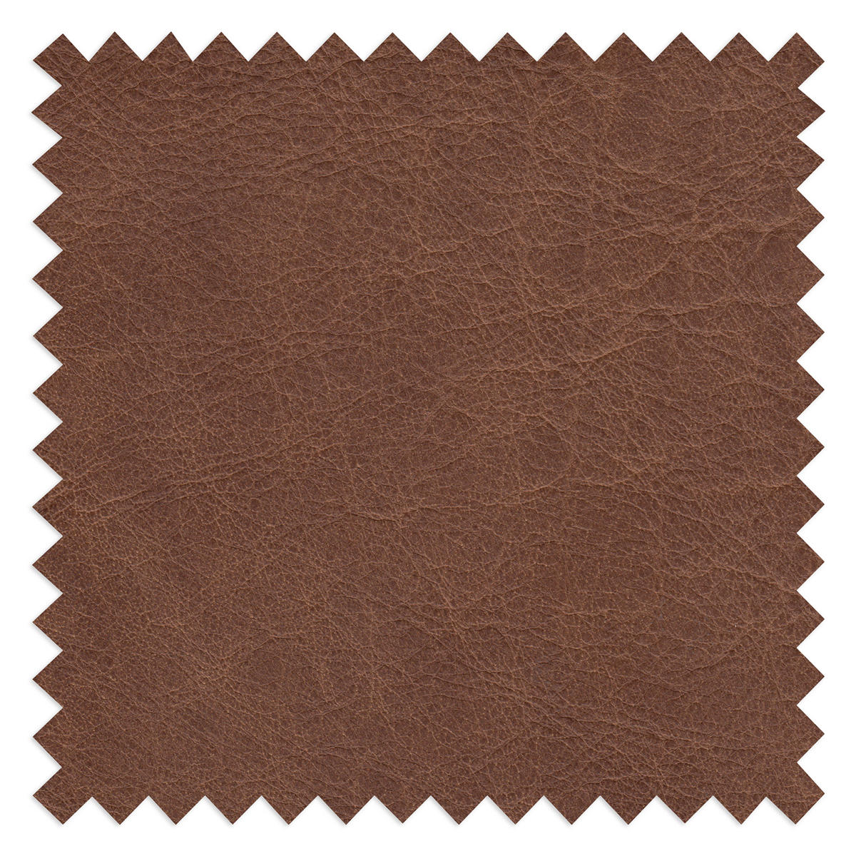 ZIERKISSEN   52/42/7 cm  - Dunkelbraun, Design, Leder (52/42/7cm) - Livetastic