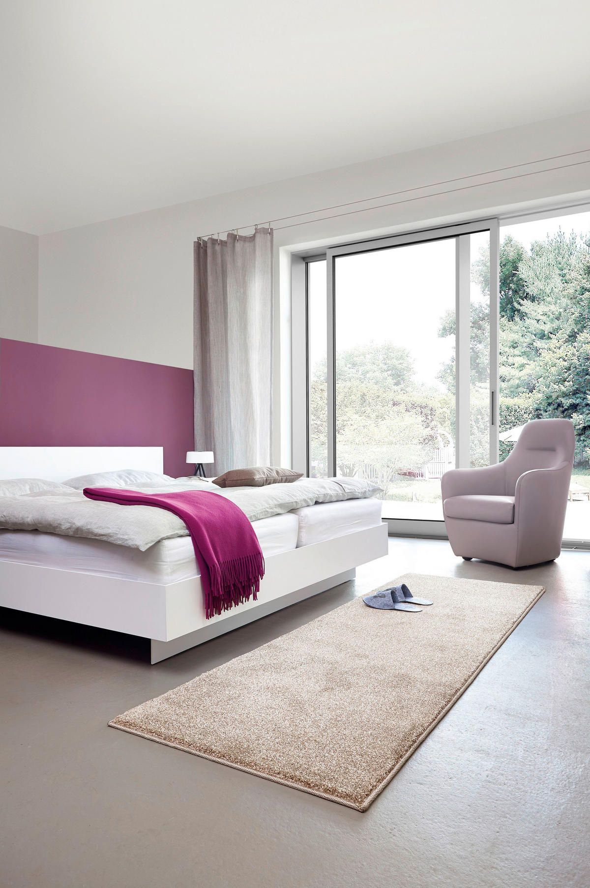 HOCHFLORTEPPICH 160/230 cm Samoa Haselnussfarben  - Haselnussfarben, KONVENTIONELL, Kunststoff/Textil (160/230cm) - Astra