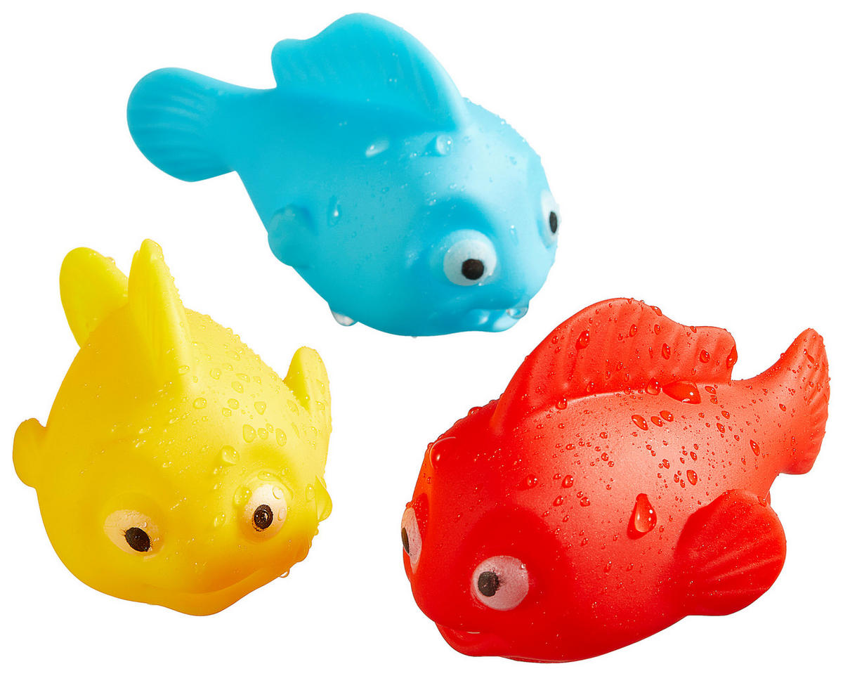 HRAČKA DO VANY - modrá/žlutá, Basics, plast (7cm) - My Baby Lou