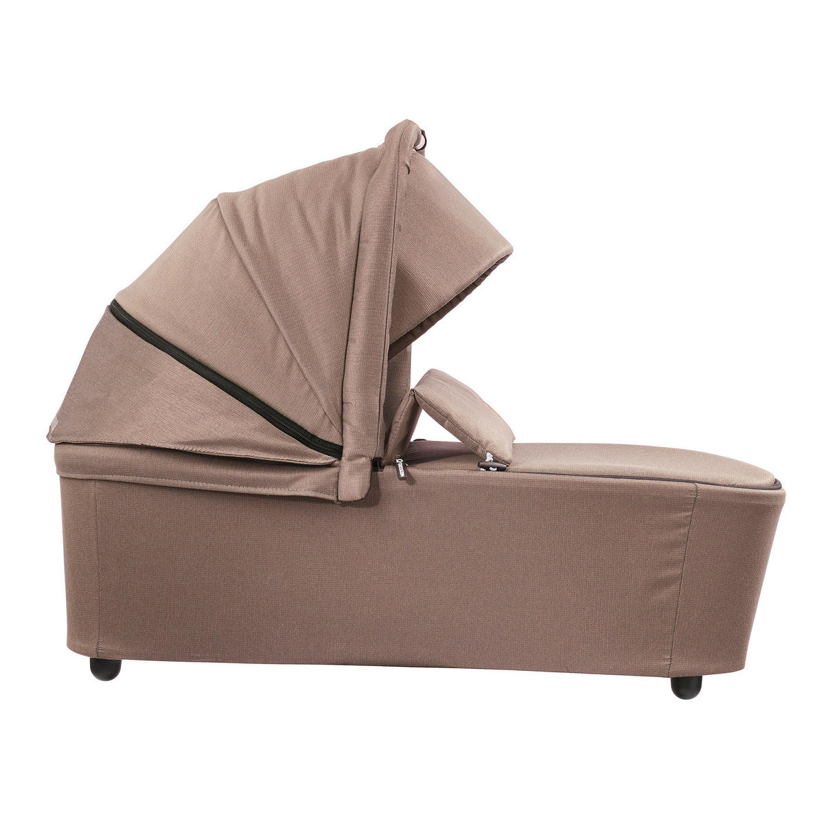 KINDERWAGENSET  FX4 Classic   - Dunkelbraun/Beige, Basics, Textil/Metall - Gesslein