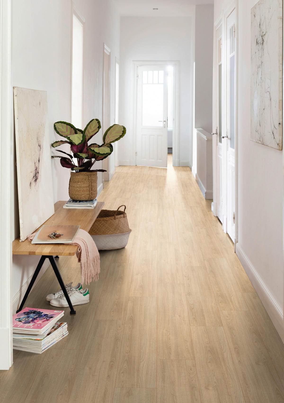 LAMINATBODEN Charlotte Eiche Charlotte Eiche  per  m² - Eichefarben, KONVENTIONELL, Holzwerkstoff (129.2/19.3/0.7cm) - Egger Holzwerkstoffe