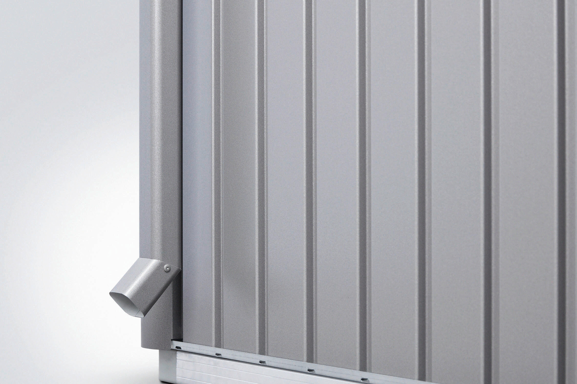 REGENFALLROHR-SET - Silberfarben, Design, Metall (4/193,5/4cm) - Biohort