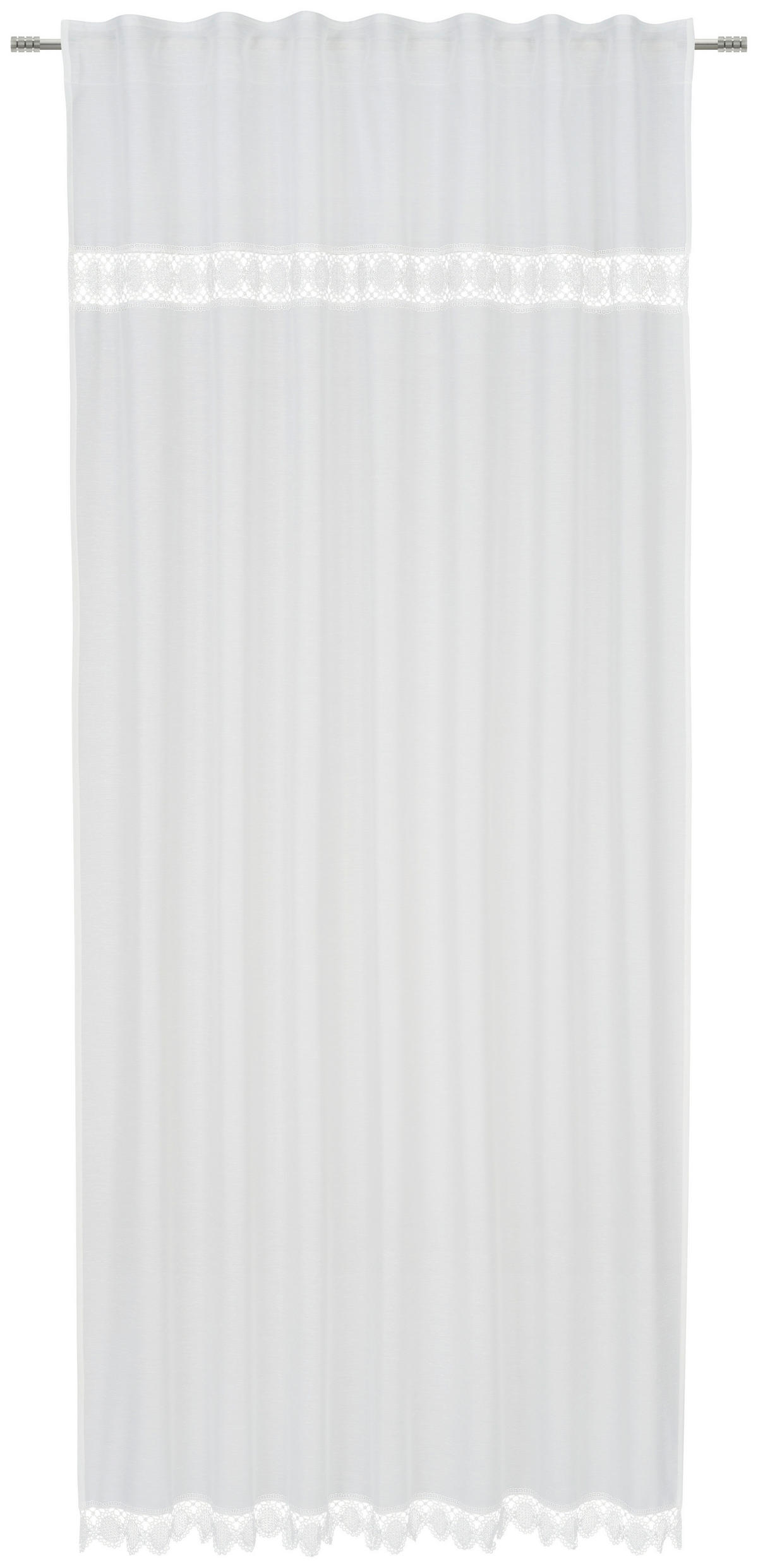 KOMBIVORHANG halbtransparent  - Naturfarben, KONVENTIONELL, Textil (140/245cm) - Esposa