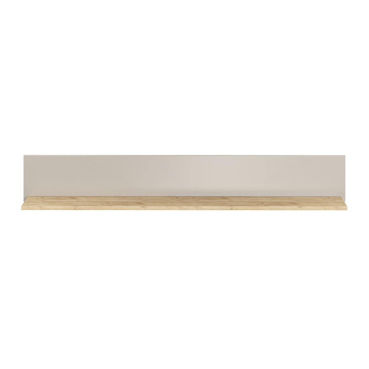 WANDBOARD in 140/20/22 cm Eichefarben, Kaschmir  - Kaschmir/Eichefarben, Basics, Holzwerkstoff (140/20/22cm) - MID.YOU