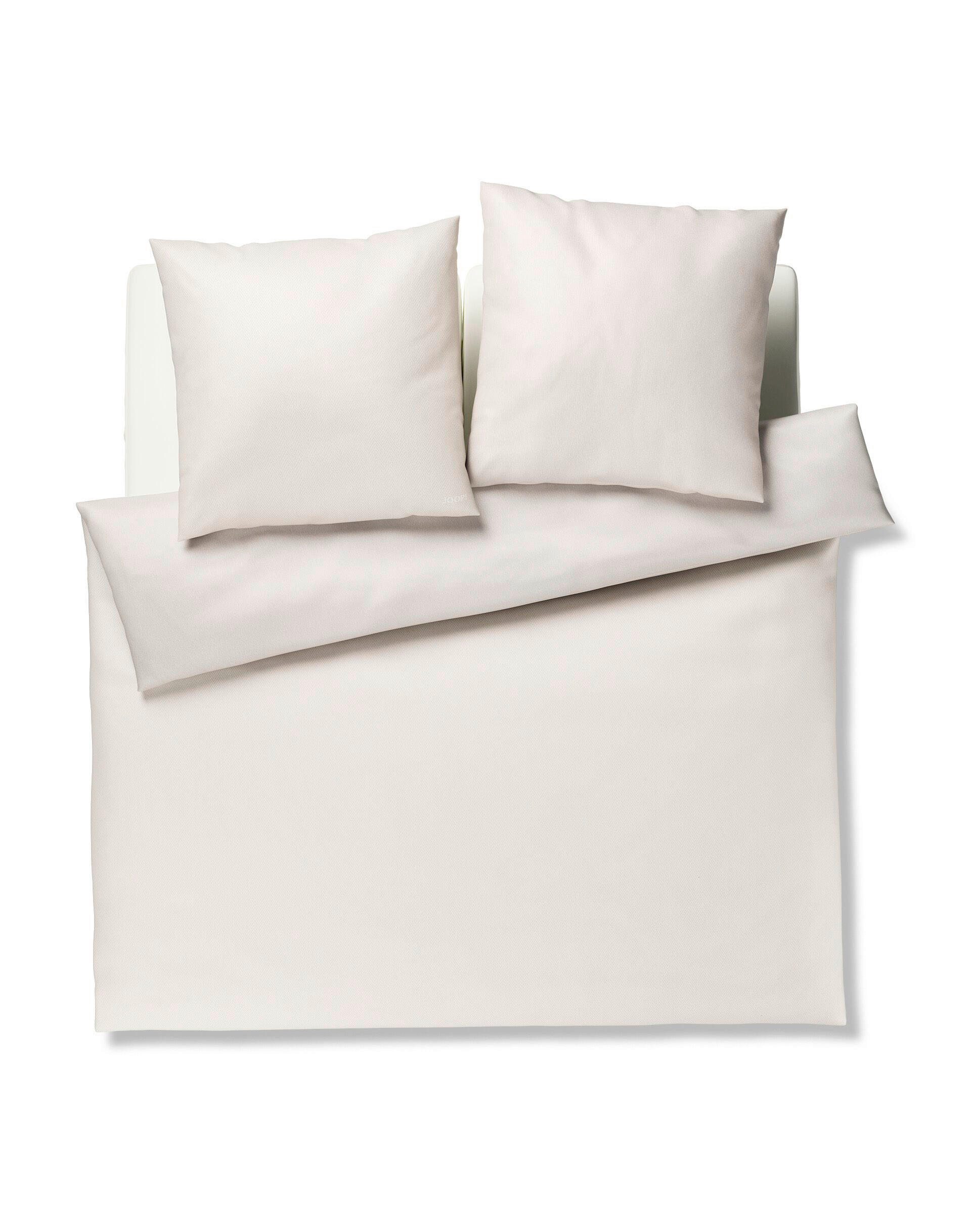 WENDEBETTWÄSCHE Makosatin 200/200 cm  - Creme, Basics, Textil (200/200cm) - Joop!