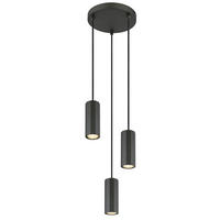 ZÁVĚSNÉ SVÍTIDLO, 21/120 cm  - šedá, Design, kov (21/120cm) - Globo