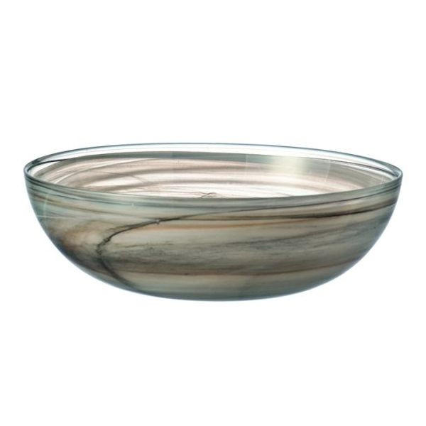 SCHALE Alabastro 28 cm  - Beige, Design, Glas (28cm) - Leonardo
