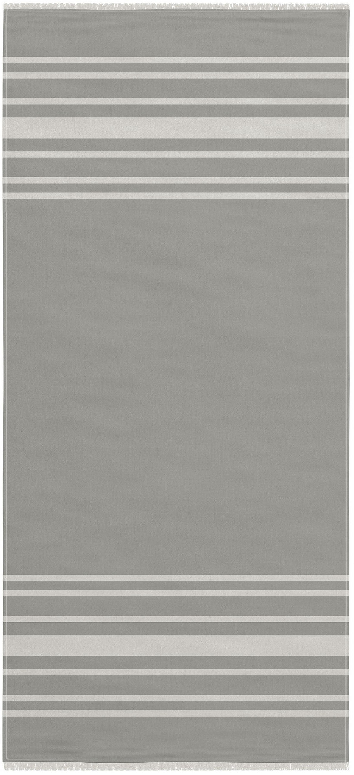 PEŠKIR ZA HAMAM PESHTEMAL  siva 80/180 cm  - siva, Osnovno, tekstil (80/180cm) - Esposa