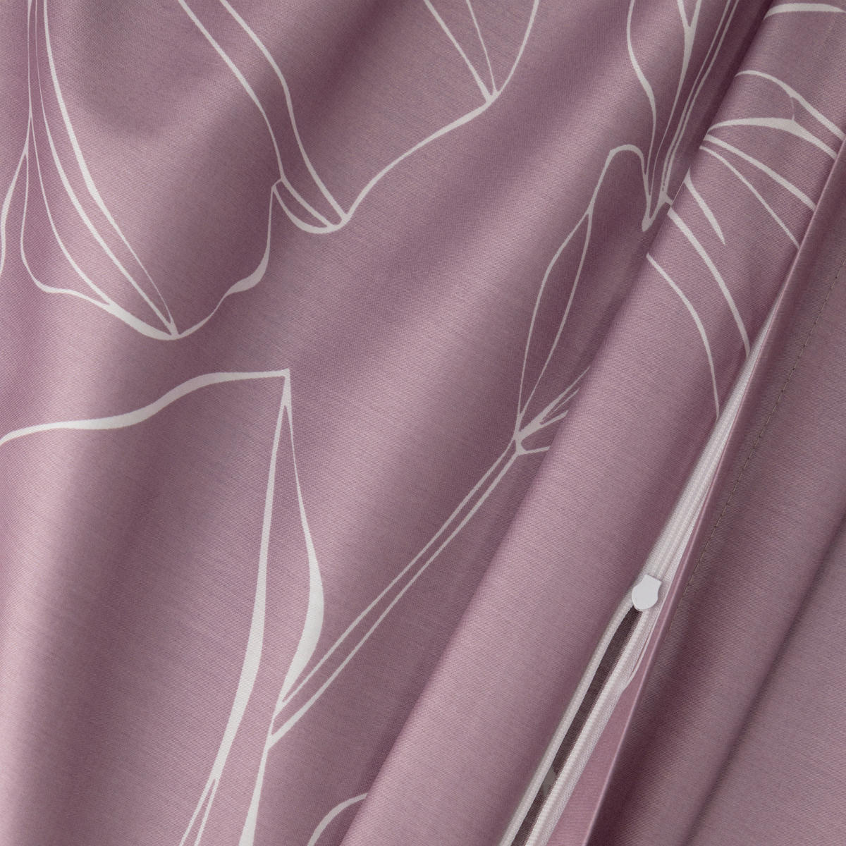 BETTWÄSCHE Satin 200/200 cm  - Lila, KONVENTIONELL, Textil (200/200cm) - Florella