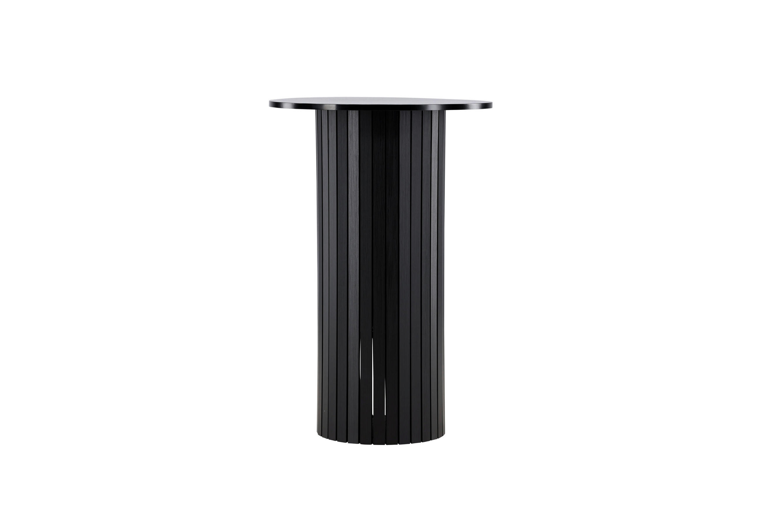 Livetastic Bartisch Schwarz 70 cm