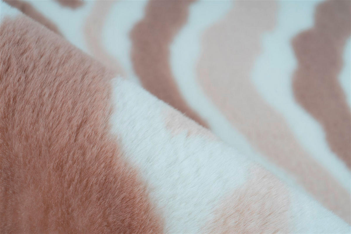 HOCHFLORTEPPICH 160/230 cm Creme, Taupe  - Taupe/Creme, KONVENTIONELL, Textil (160/230cm)
