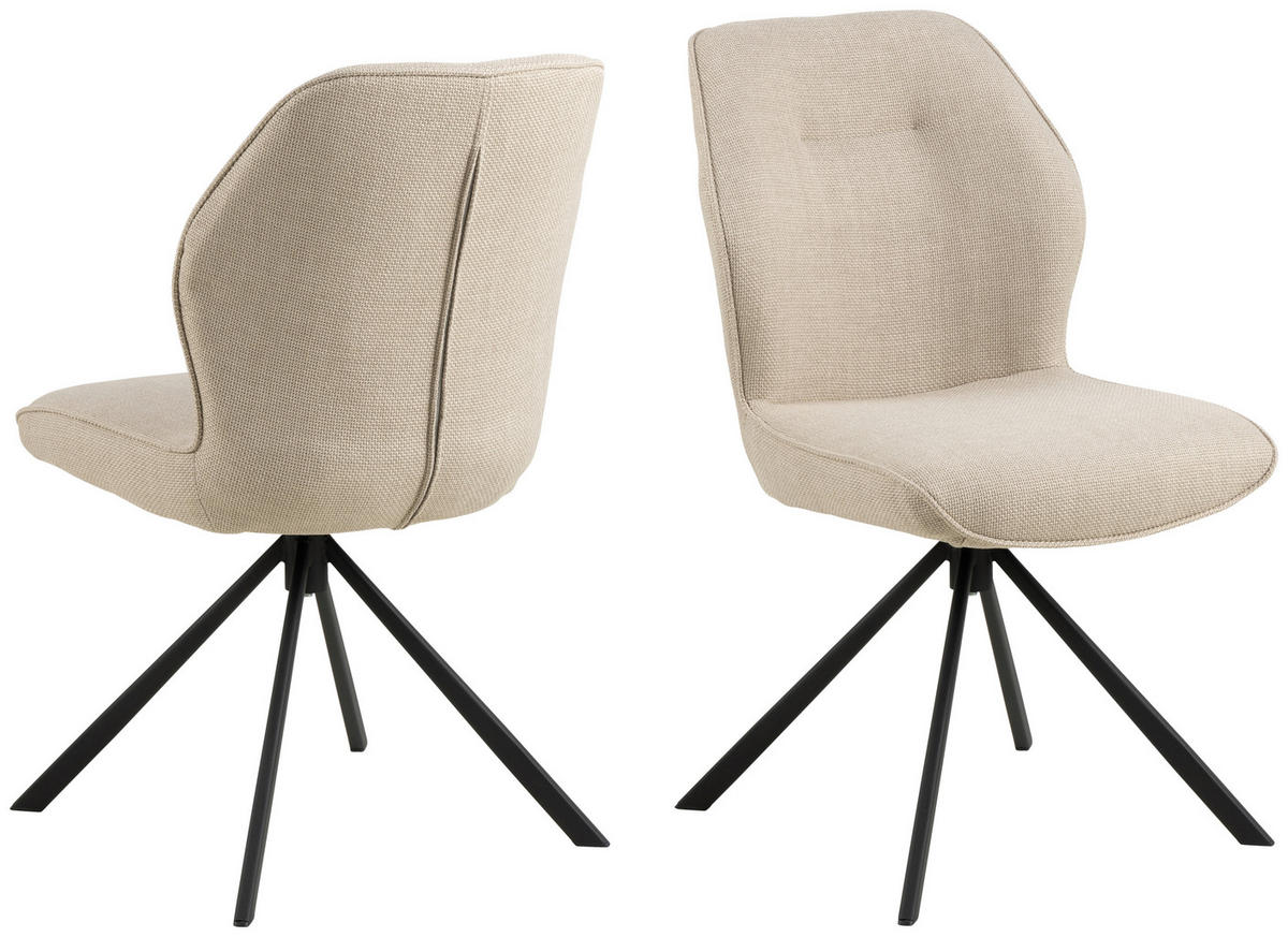 MID.YOU STUHL Webstoff Beige jetzt nur online ➤ XXXLutz.de