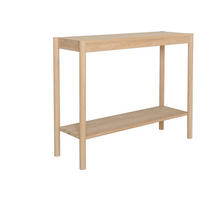 KONSOLBORD i trä   100/80/35 cm  - vit/ekfärgad, trä (100/80/35cm) - Best Price