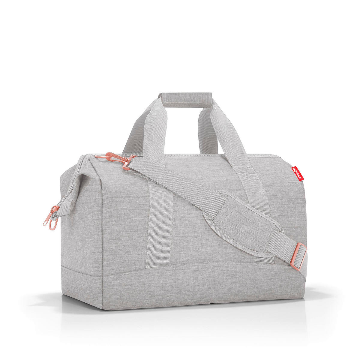 REISETASCHE  - Roségold/Grau, Basics, Kunststoff (48/39,5/29cm) - Reisenthel