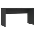 SCHREIBTISCH 135/73/54,4 cm  in Anthrazit  - Anthrazit, KONVENTIONELL, Holzwerkstoff (135/73/54,4cm) - Hom`in