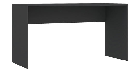 SCHREIBTISCH 135/73/54,4 cm in Anthrazit - Anthrazit, KONVENTIONELL, Holzwerkstoff (135/73/54,4cm) - Hom`in