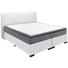 BOXSPRINGBETT 180/200 cm in Grau, Weiß - Schwarz/Weiß, Basics, Holzwerkstoff/Kunststoff (180/200cm) - Carryhome BOXSPRINGBETT 180/200 cm in Grau, Weiß - Schwarz/Weiß, Basics, Holzwerkstoff/Kunststoff (180/200cm) - Carryhome