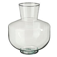 VÁZA, sklo, 29 cm - průhledné, Basics, sklo (25/29,5cm)
