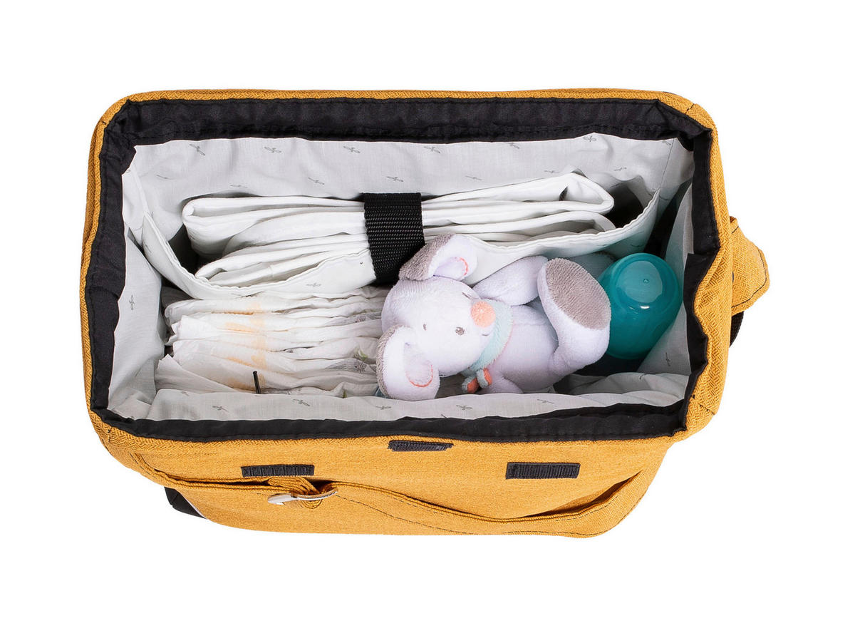 WICKELRUCKSACK Space Bag  - Petrol/Weiß, Basics, Textil (32/17/52cm) - Hartan