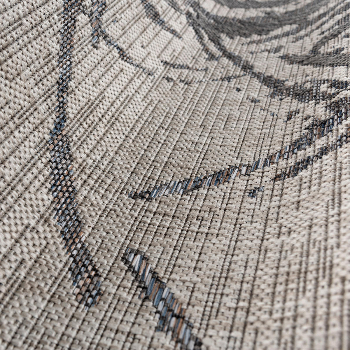UTOMHUSMATTA 160/230 cm Magic  - grå, Basics, textil (160/230cm) - Livetastic
