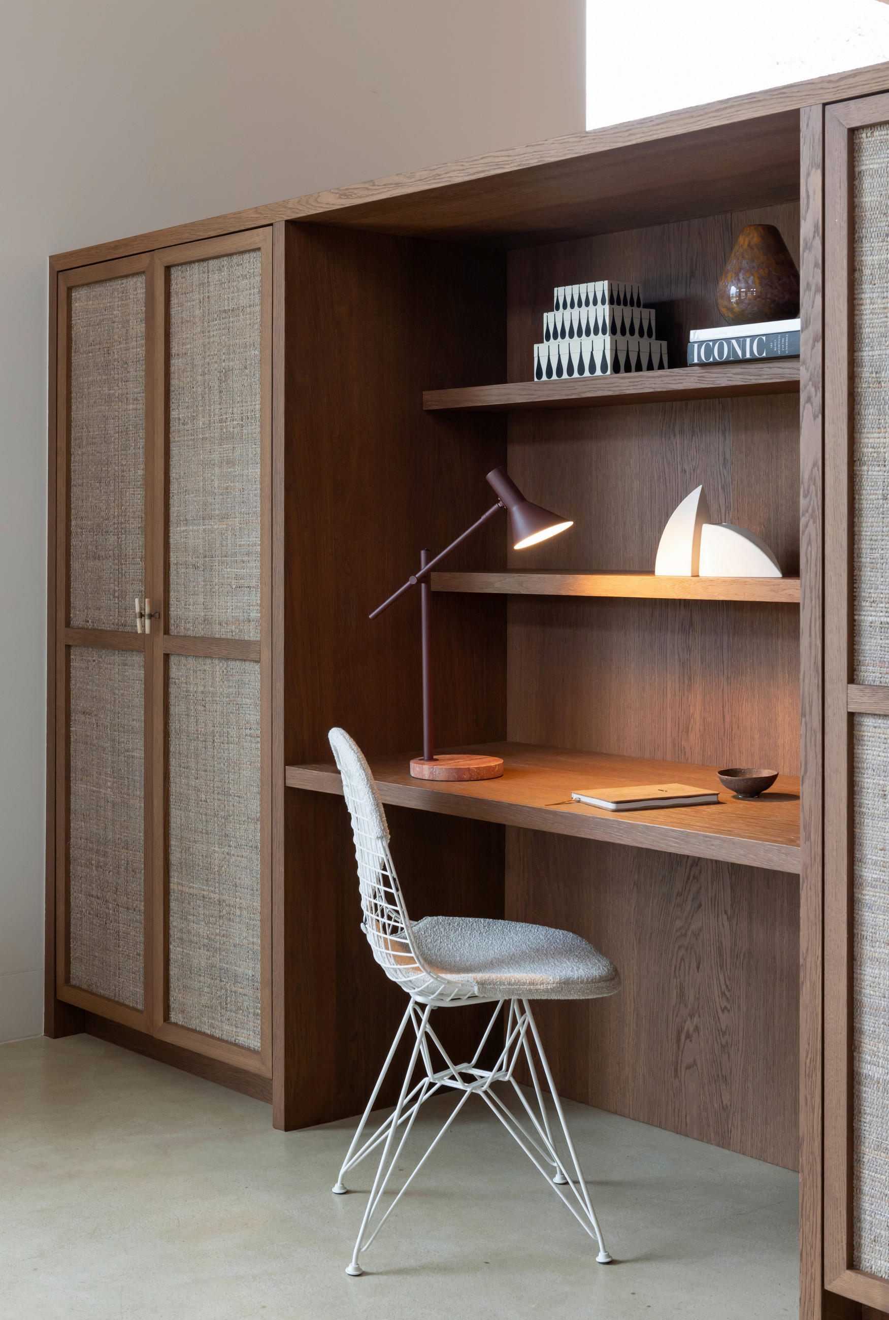 BORDSLAMPA It's about RoMi 44/18/59 cm   - bordeaux, Design, metall/sten (44/18/59cm) - It's about Romi