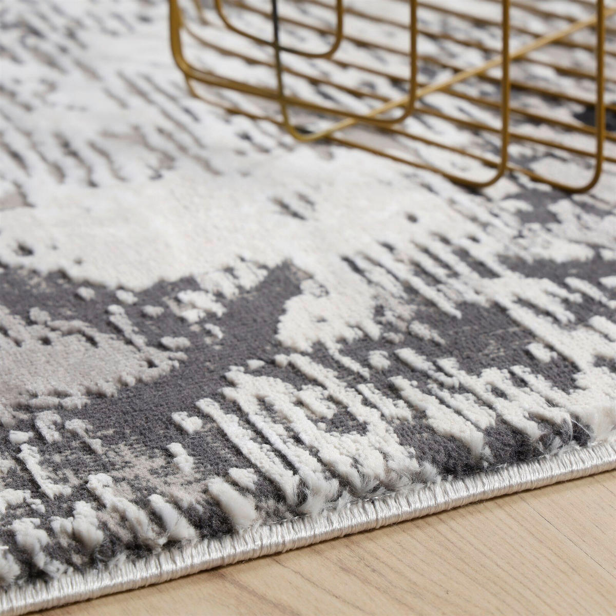 FLACHWEBETEPPICH 200/290 cm Grau  - Grau, Basics, Textil (200/290cm) - Kayoom