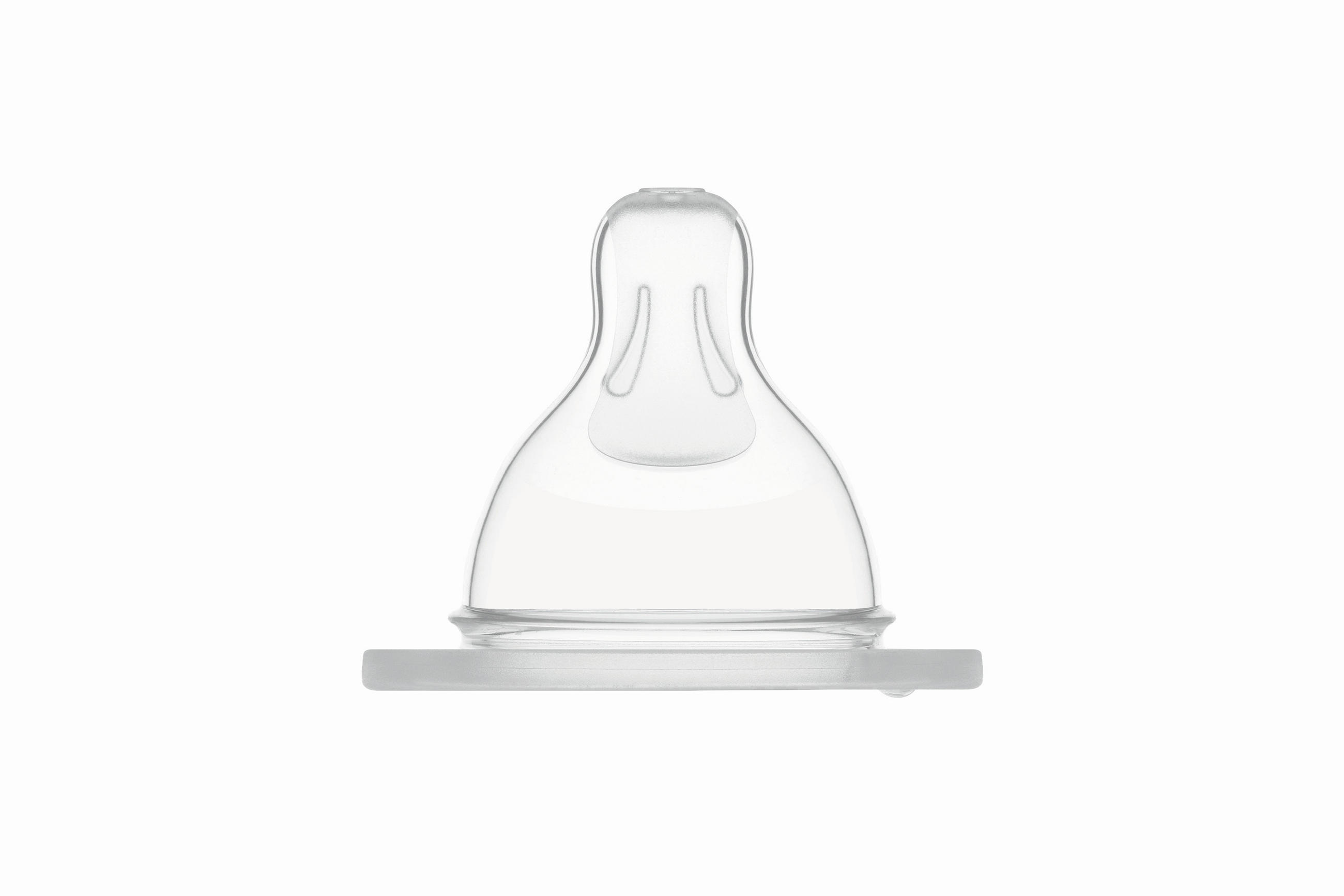 FLÄSCHCHENSAUGER Mam  - Transparent, Basics, Kunststoff (9,5/12,0/18,4cm) - MAM