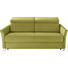 SCHLAFSOFA in Textil Grün - Silberfarben/Grün, KONVENTIONELL, Holz/Textil (185/100/100cm) - Bali SCHLAFSOFA in Textil Grün - Silberfarben/Grün, KONVENTIONELL, Holz/Textil (185/100/100cm) - Bali