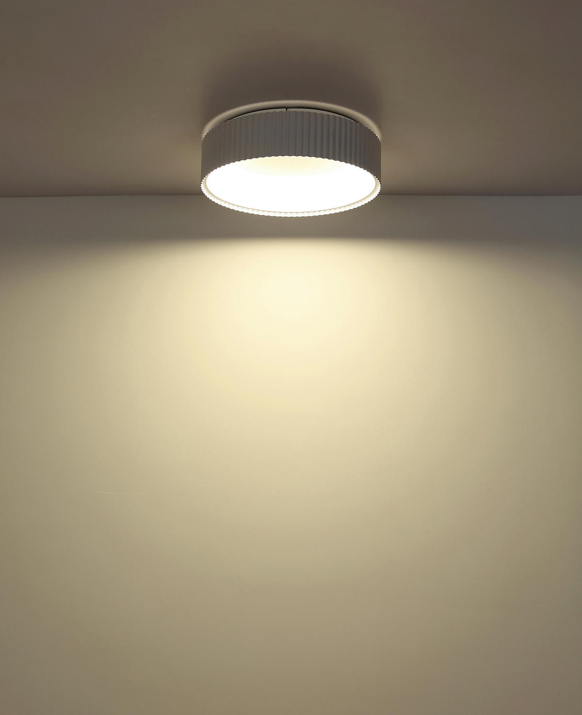 LED-DECKENLEUCHTE 46/13 cm   - Weiß, Basics, Kunststoff/Metall (46/13cm) - Globo