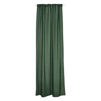 HOTELLGARDIN  transparent  130/250 cm   - skogsgrön, Basics, textil (130/250cm)