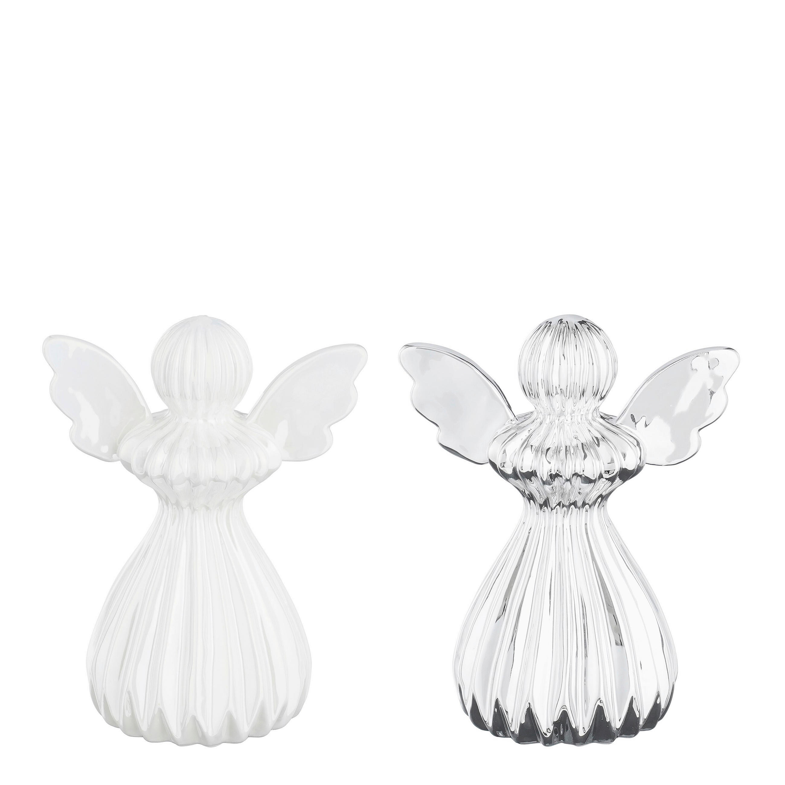 DEKOR ANGYAL - fehér, Basics, kerámia (14.5/9.5/17.5cm)