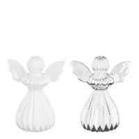 DEKOR ANGYAL - fehér, Basics, kerámia (14.5/9.5/17.5cm)