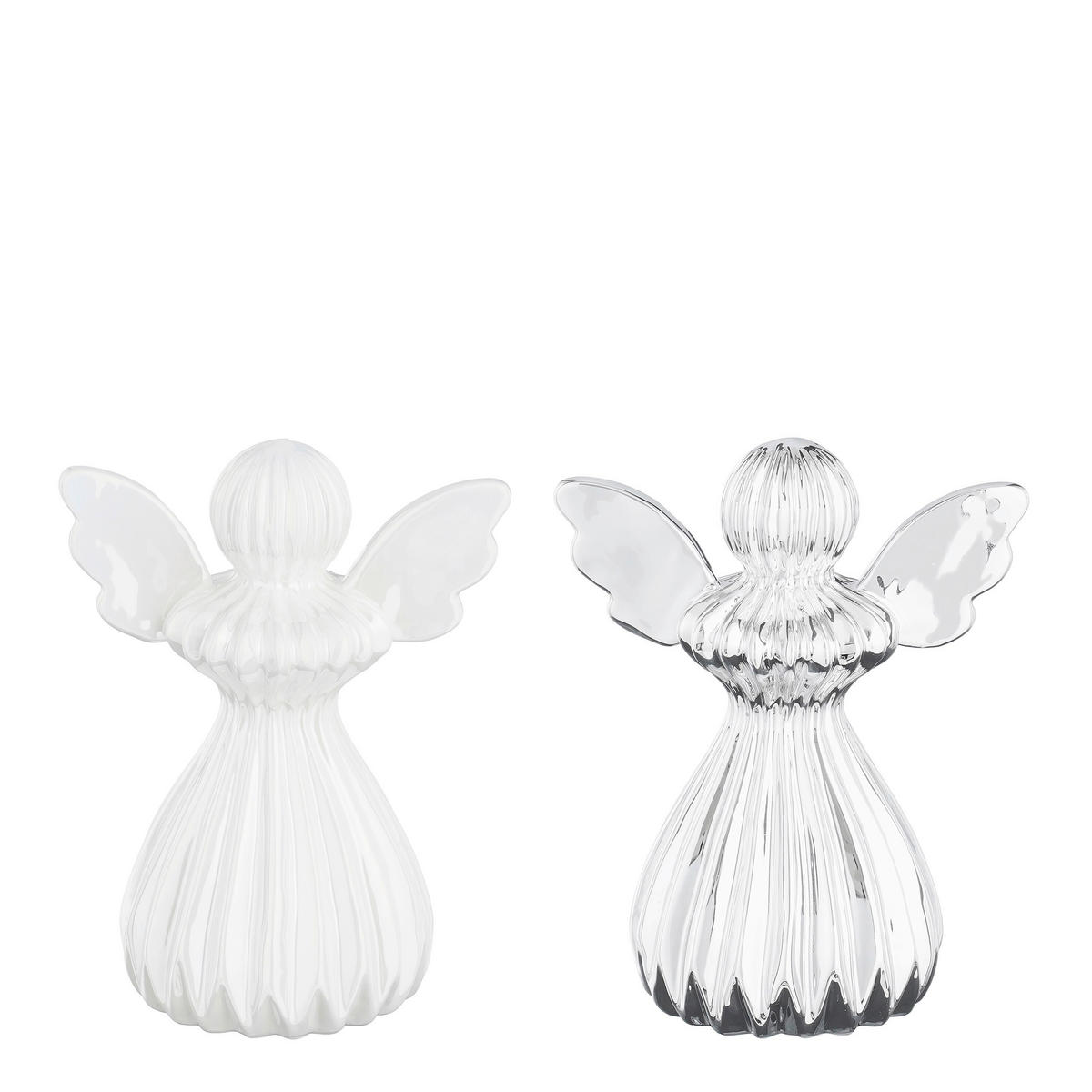 DEKOR ANGYAL - fehér, Basics, kerámia (14.5/9.5/17.5cm)