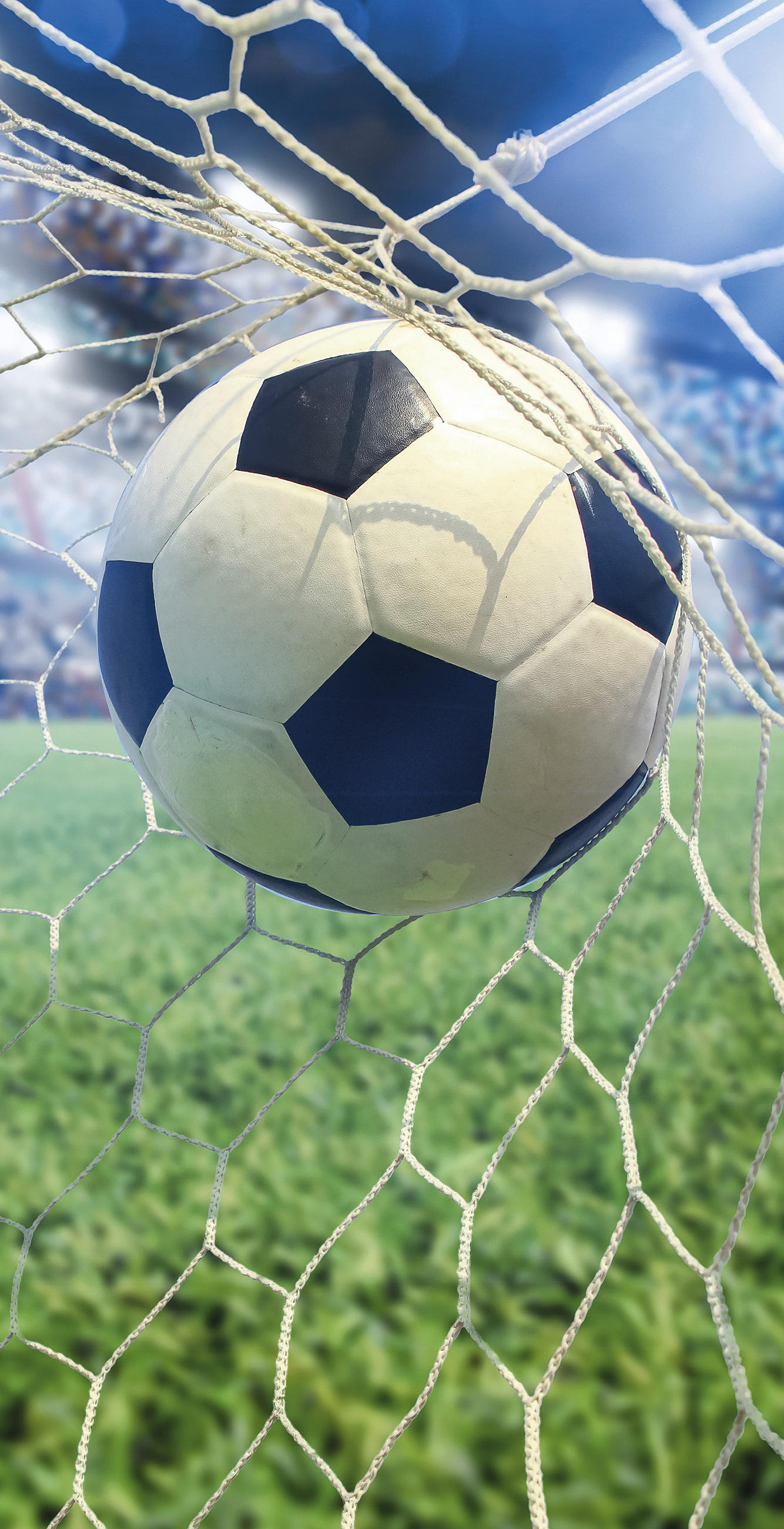 Strandtuch 75x150 Fussball Motiv