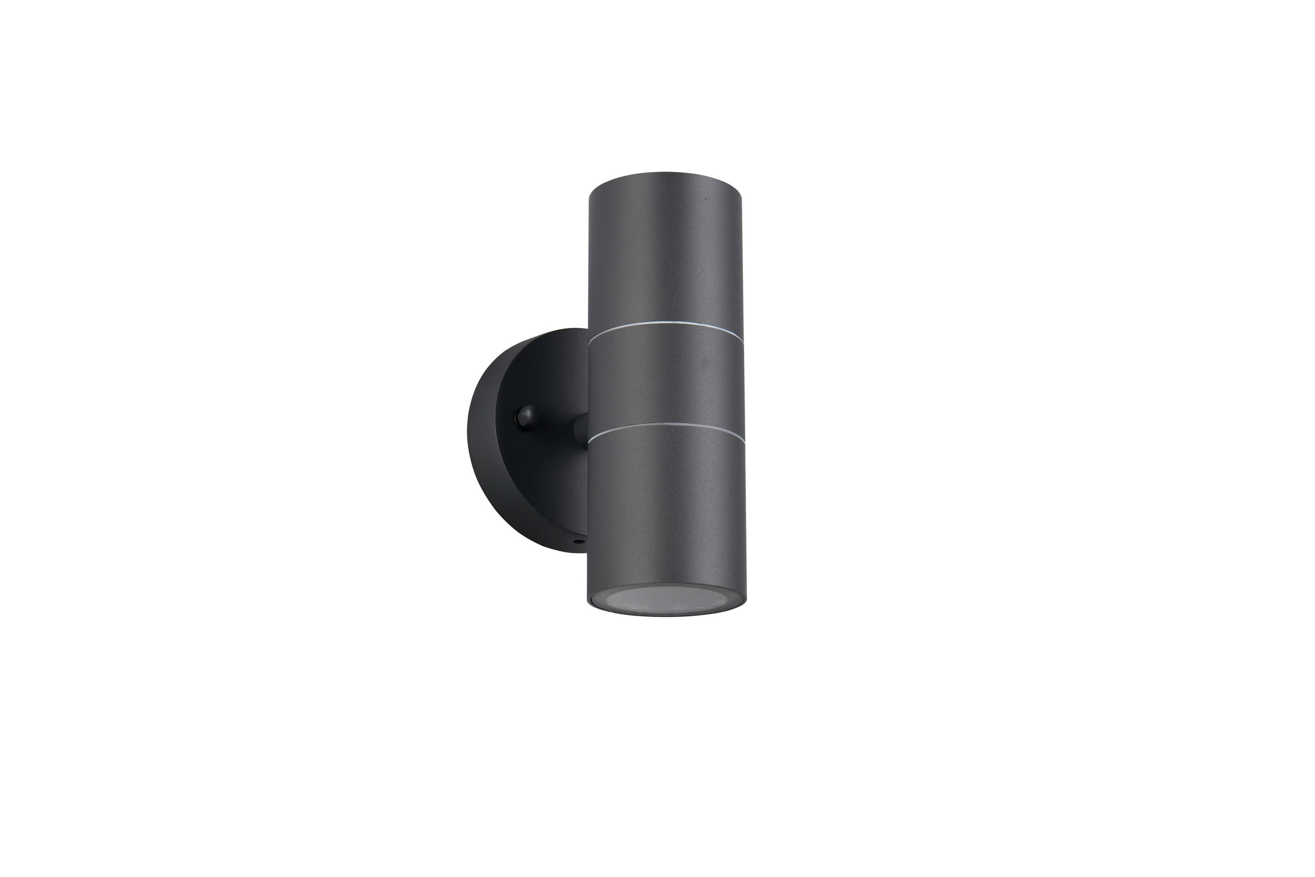 AUSSENWANDLEUCHTE Turia 16,5/9,5/11,5 cm  - Klar/Anthrazit, Design, Glas/Metall (16,5/9,5/11,5cm) - Trio Leuchten
