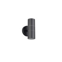 AUSSENWANDLEUCHTE Turia 16,5/9,5/11,5 cm  - Klar/Anthrazit, Design, Glas/Metall (16,5/9,5/11,5cm) - Trio Leuchten