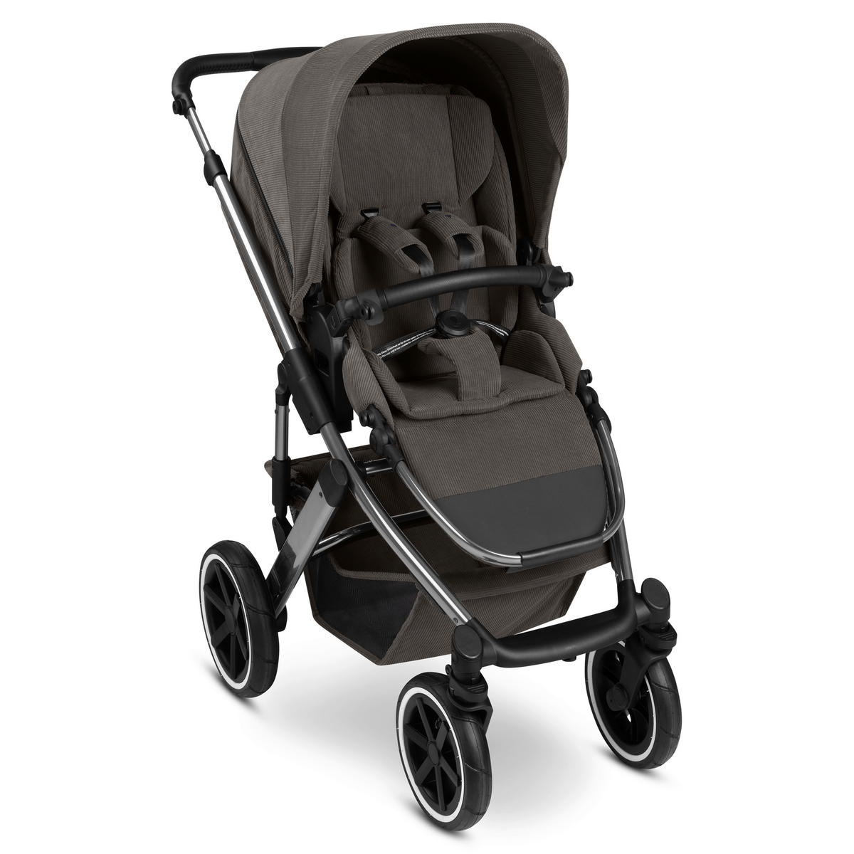 KOMBIKINDERWAGEN Salsa 5 Air  - Anthrazit/Hellgrau, Basics, Metall - ABC Design