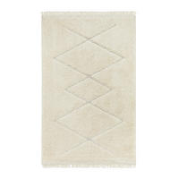 WEBTEPPICH 80/150 cm Creme  - Creme, Design, Textil (80/150cm) - Novel