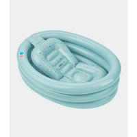 KADICA ZA BEBE  DOTS  - pastelno plava, Osnovno, plastika (80/21/52cm) - Babymoov