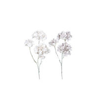 KUNSTBLUME - Grau/Grün, Basics, Kunststoff/Textil (65cm)