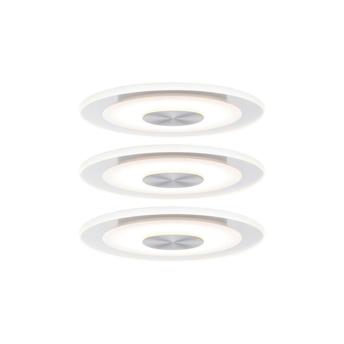 LED-DECKENLEUCHTE 12 cm  - Basics, Metall (12cm) - Paulmann